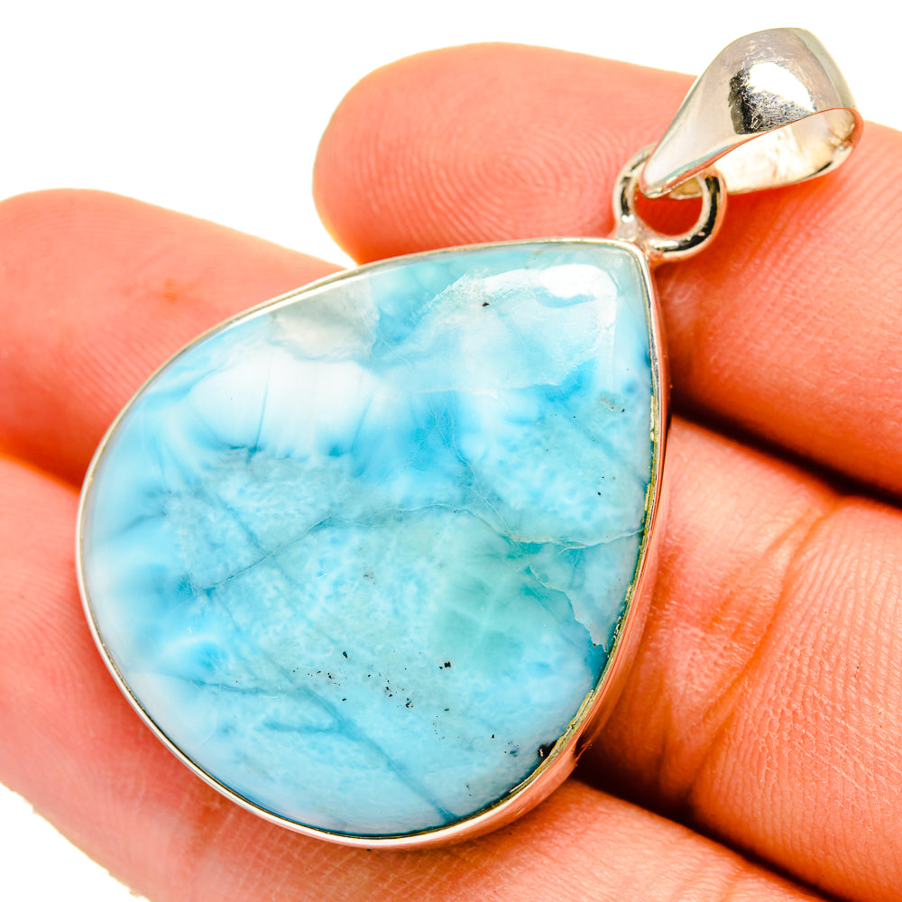 Larimar Pendants handcrafted by Ana Silver Co - PD9543
