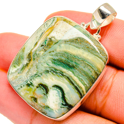 Ocean Jasper Pendants handcrafted by Ana Silver Co - PD9550