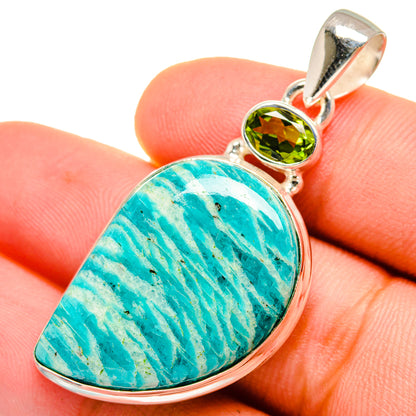 Amazonite Pendants handcrafted by Ana Silver Co - PD9551