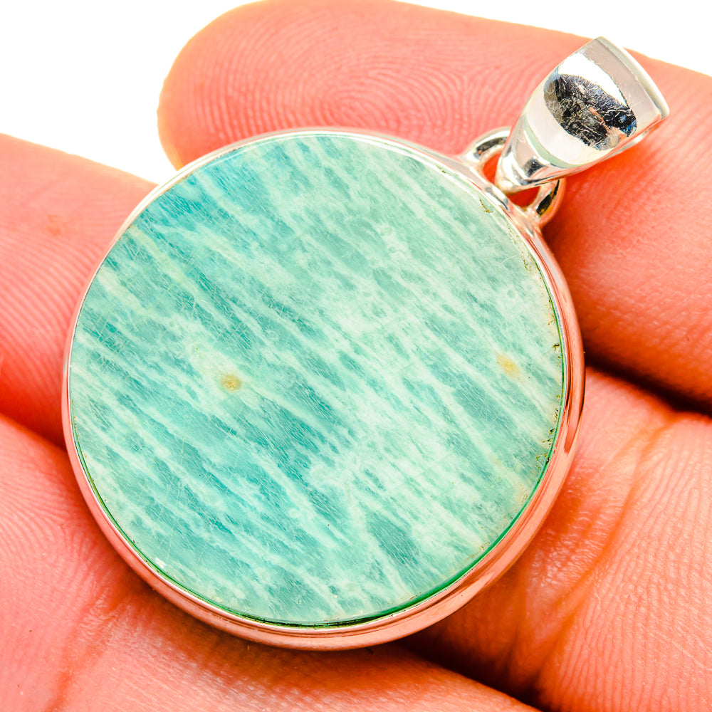 Amazonite Pendants handcrafted by Ana Silver Co - PD9553