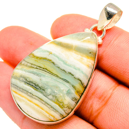 Ocean Jasper Pendants handcrafted by Ana Silver Co - PD9555