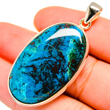 Shattuckite Pendants handcrafted by Ana Silver Co - PD9565