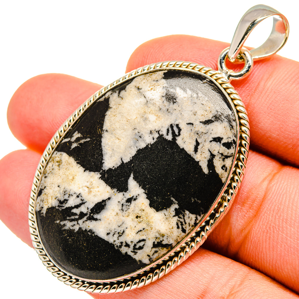Pinolith Jasper Pendants handcrafted by Ana Silver Co - PD9573