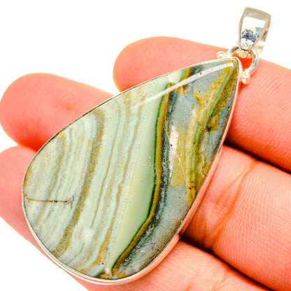 Ocean Jasper Pendants handcrafted by Ana Silver Co - PD9579