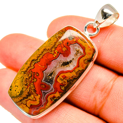 Moroccan Agate Pendants handcrafted by Ana Silver Co - PD9604