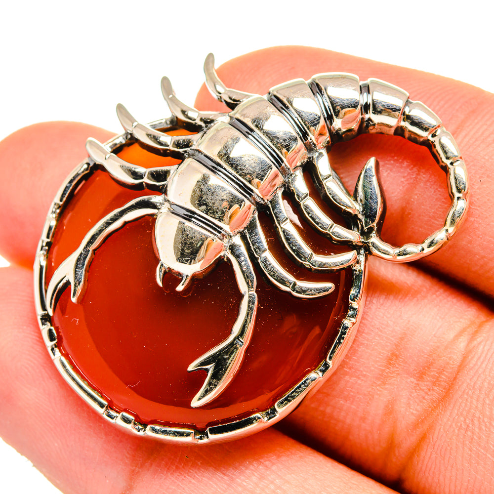 Carnelian Pendants handcrafted by Ana Silver Co - PD9609