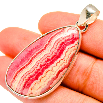 Rhodochrosite Pendants handcrafted by Ana Silver Co - PD9626