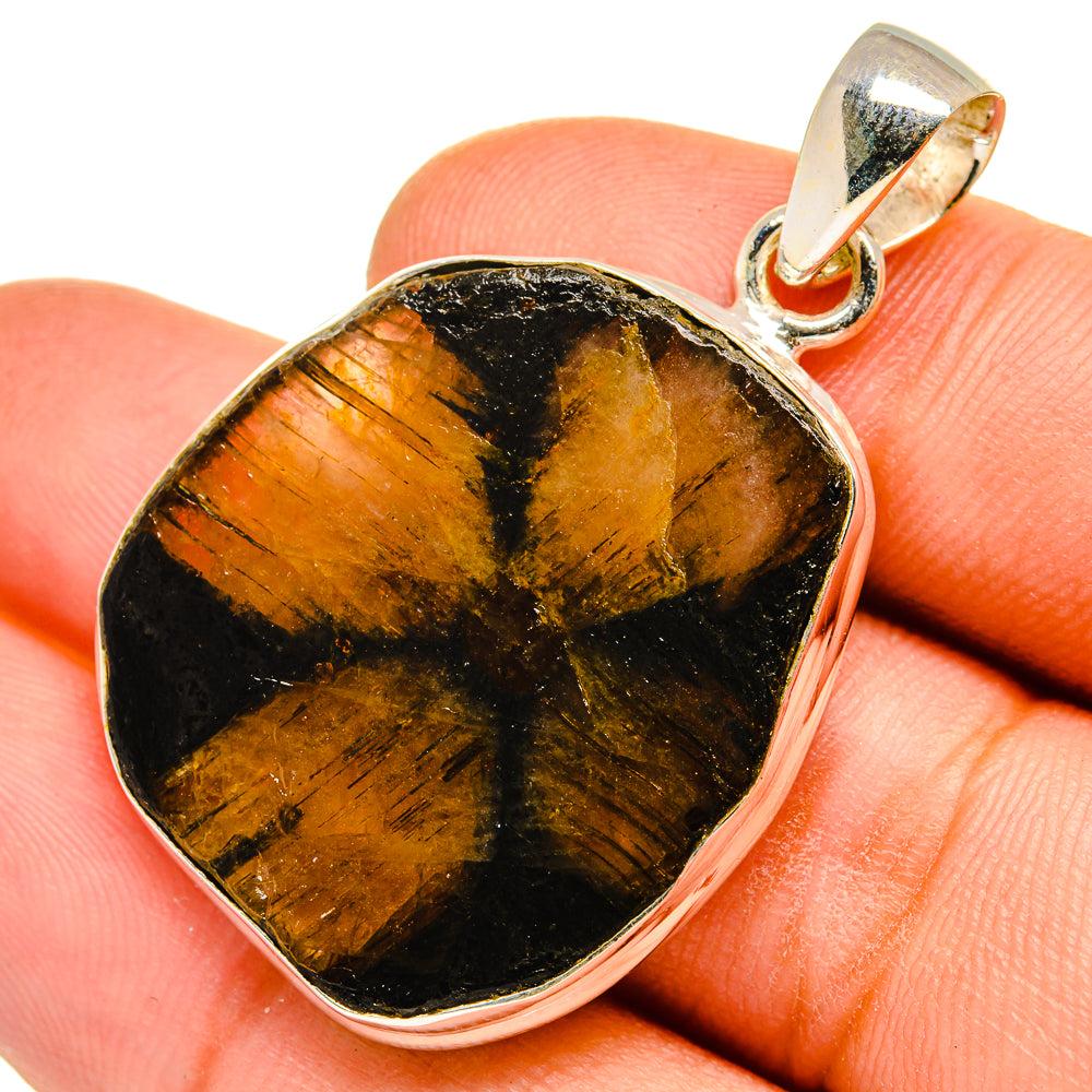 Chiastolite Pendants handcrafted by Ana Silver Co - PD9640