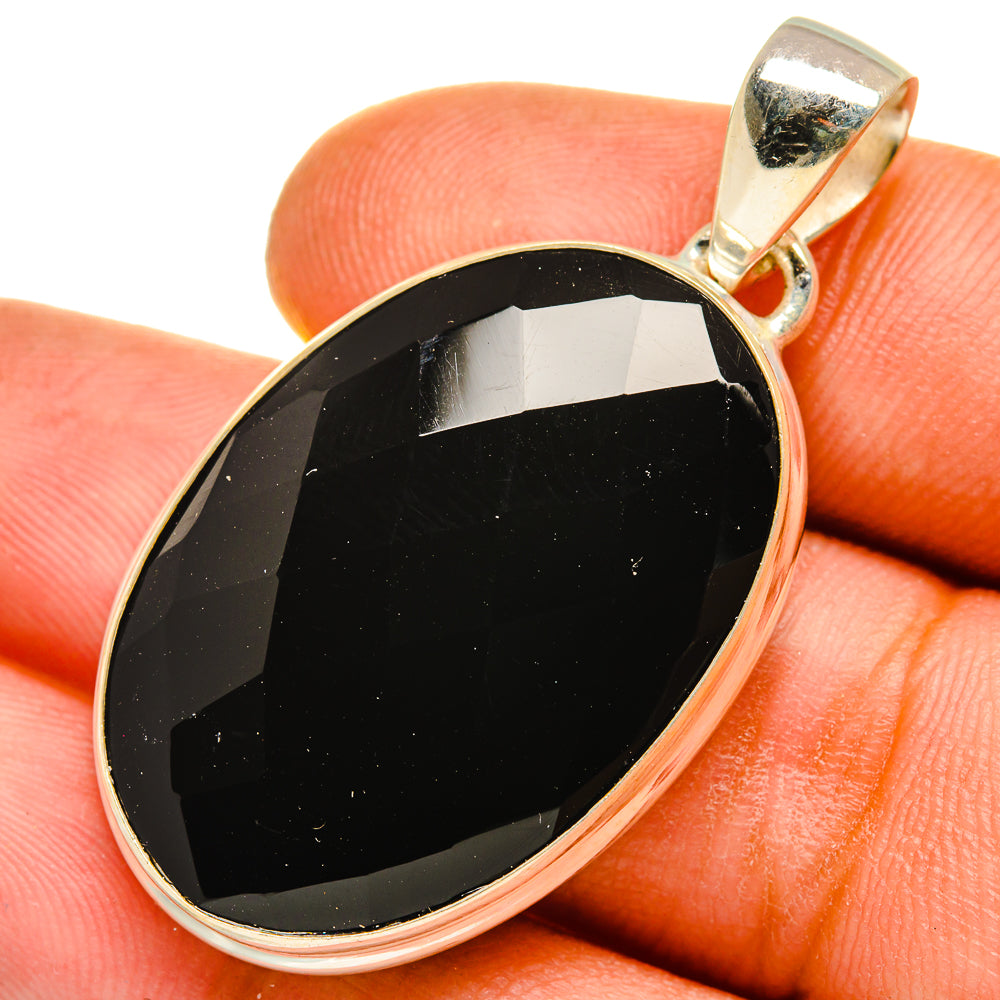 Black Onyx Pendants handcrafted by Ana Silver Co - PD9643