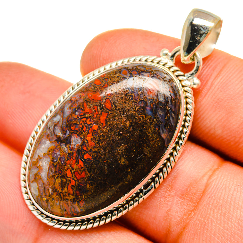 Dinosaur Bone Pendants handcrafted by Ana Silver Co - PD9645
