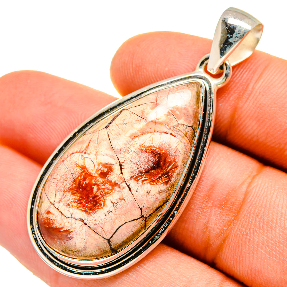 Poppy Jasper Pendants handcrafted by Ana Silver Co - PD9646