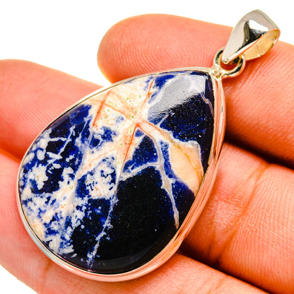 Sodalite Pendants handcrafted by Ana Silver Co - PD9656