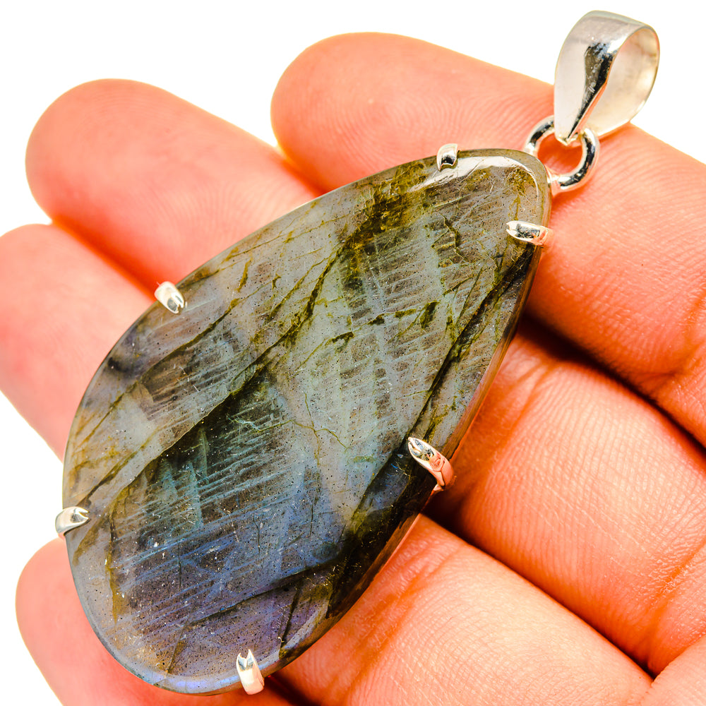 Labradorite Pendants handcrafted by Ana Silver Co - PD9667
