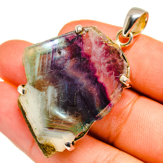 Fluorite Pendants handcrafted by Ana Silver Co - PD9668
