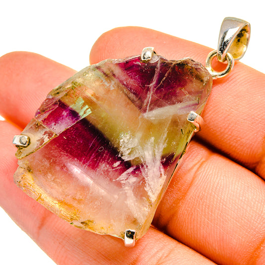 Fluorite Pendants handcrafted by Ana Silver Co - PD9669