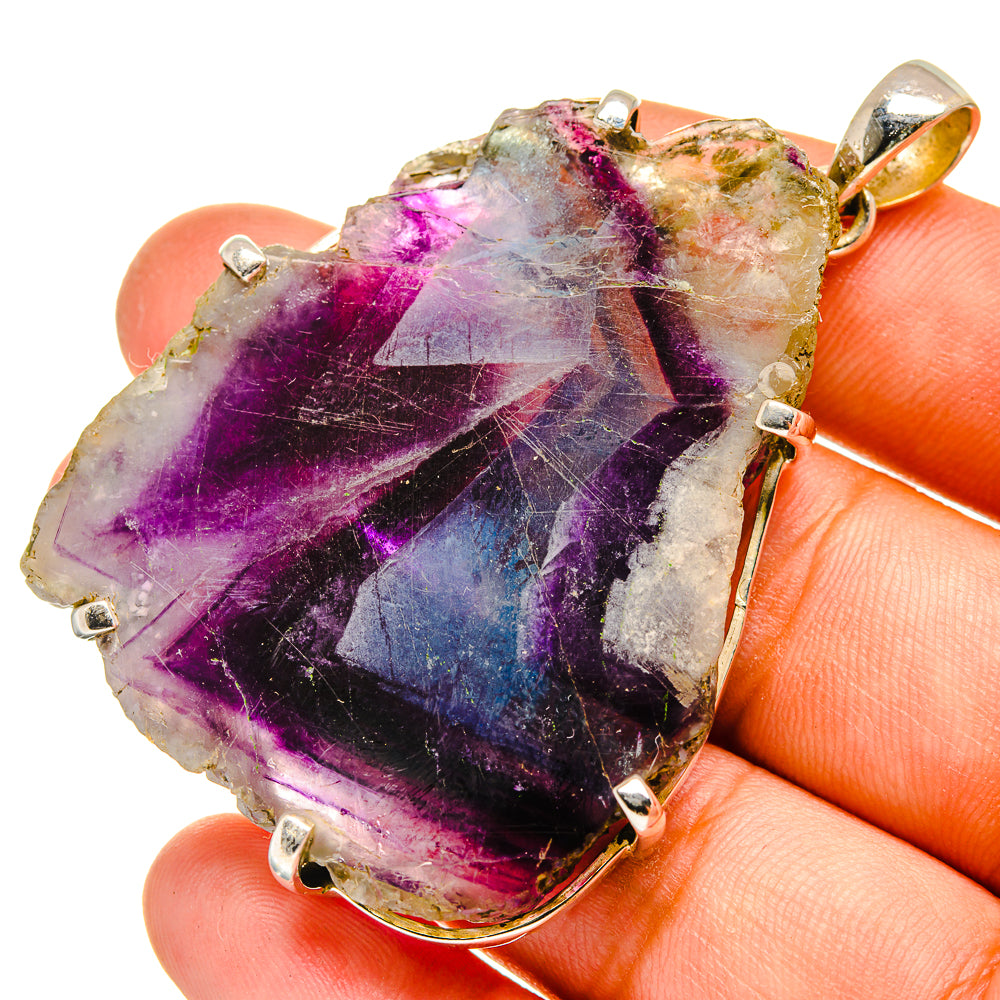 Fluorite Pendants handcrafted by Ana Silver Co - PD9672