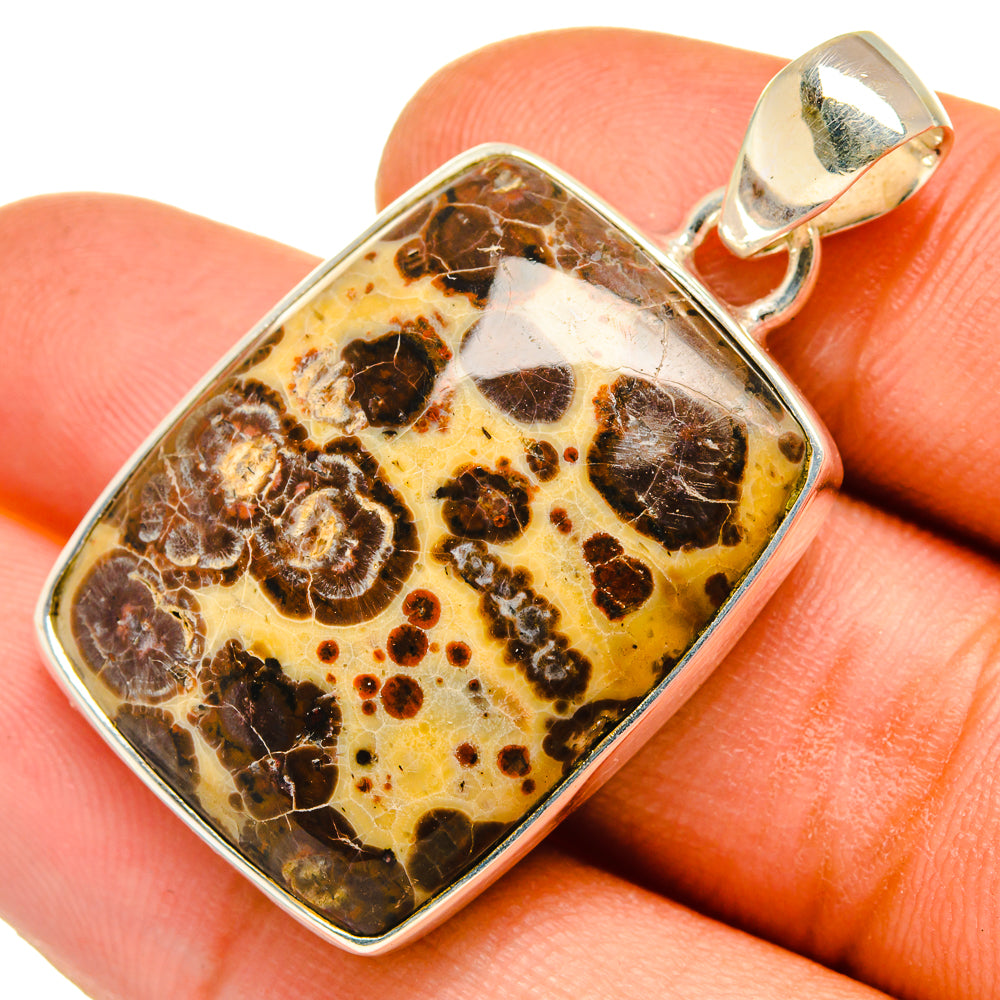 Poppy Jasper Pendants handcrafted by Ana Silver Co - PD9704