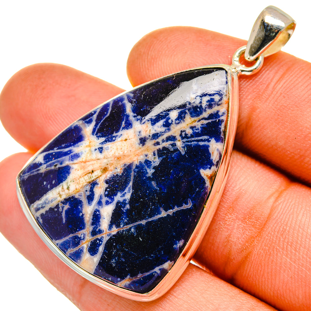 Sodalite Pendants handcrafted by Ana Silver Co - PD9709