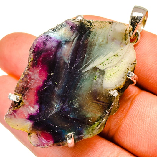 Fluorite Pendants handcrafted by Ana Silver Co - PD9710