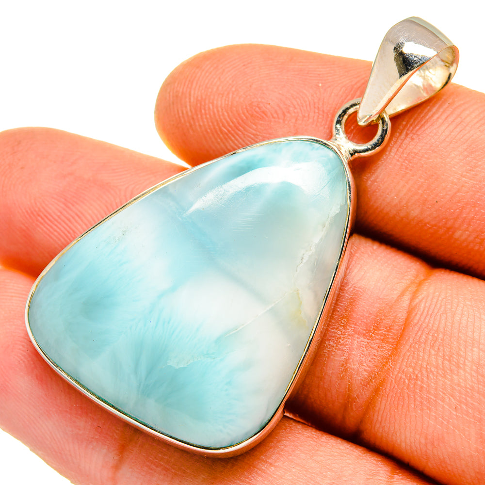 Larimar Pendants handcrafted by Ana Silver Co - PD9714