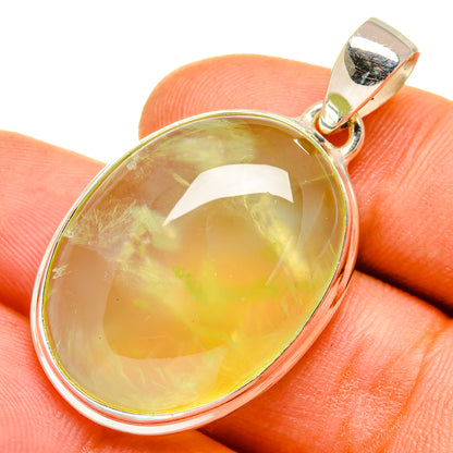 Prehnite Pendants handcrafted by Ana Silver Co - PD9717