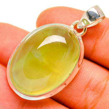 Prehnite Pendants handcrafted by Ana Silver Co - PD9719