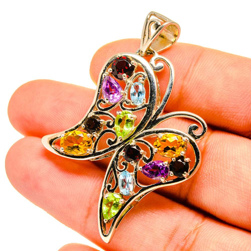Garnet Pendants handcrafted by Ana Silver Co - PD9751