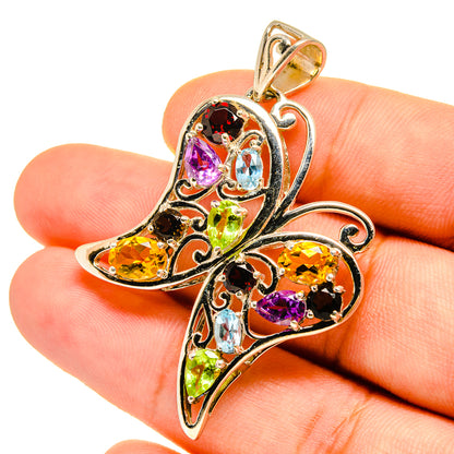 Garnet Pendants handcrafted by Ana Silver Co - PD9751