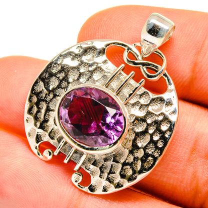 Amethyst Pendants handcrafted by Ana Silver Co - PD9752