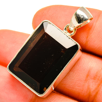 Smoky Quartz Pendants handcrafted by Ana Silver Co - PD9759