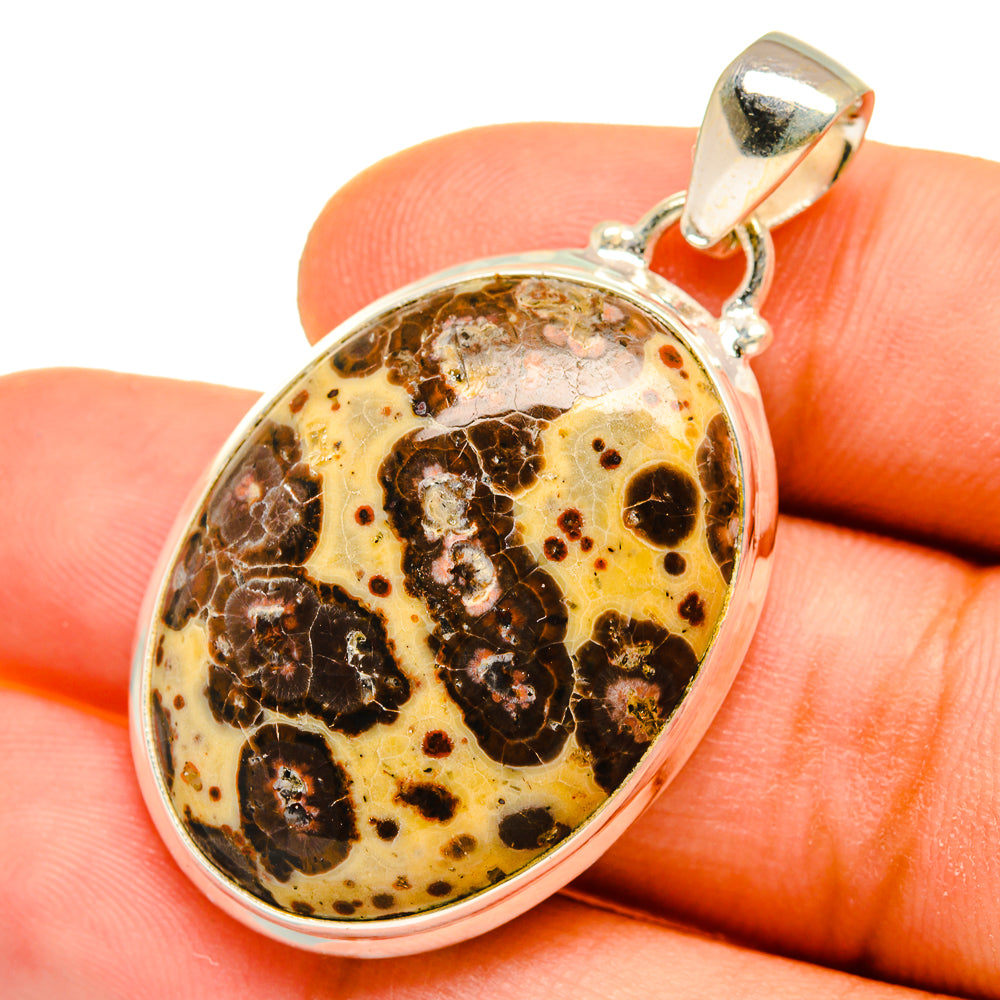 Poppy Jasper Pendants handcrafted by Ana Silver Co - PD9762