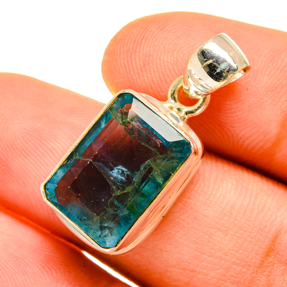 Green Fluorite Pendants handcrafted by Ana Silver Co - PD9772