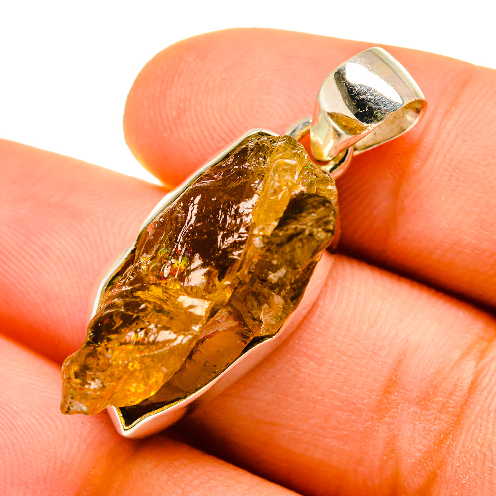 Citrine Pendants handcrafted by Ana Silver Co - PD9773