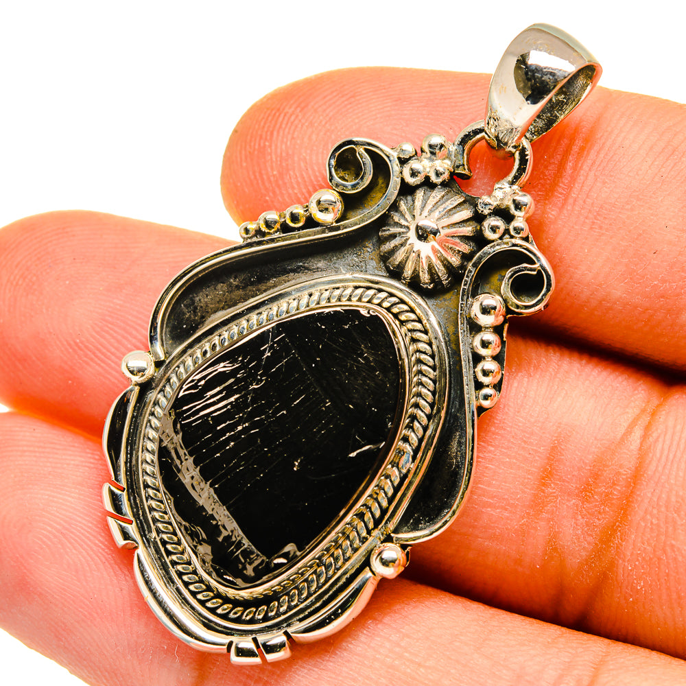 Shungite Pendants handcrafted by Ana Silver Co - PD9775