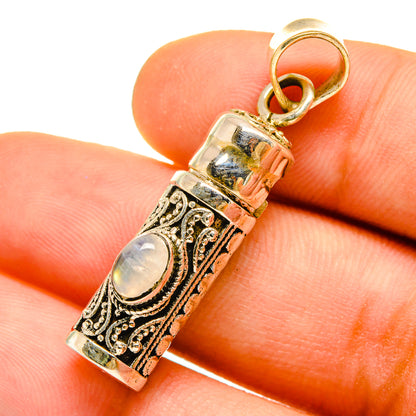 Rainbow Moonstone Pendants handcrafted by Ana Silver Co - PD9778
