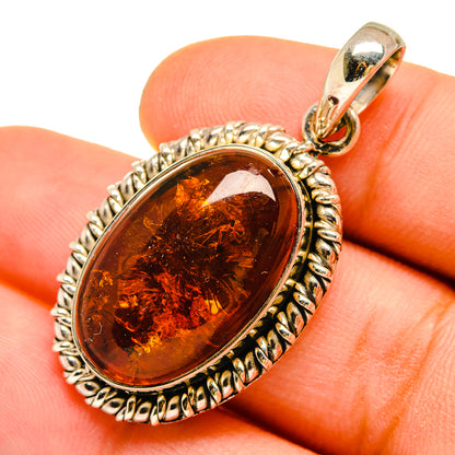 Baltic Amber Pendants handcrafted by Ana Silver Co - PD9804