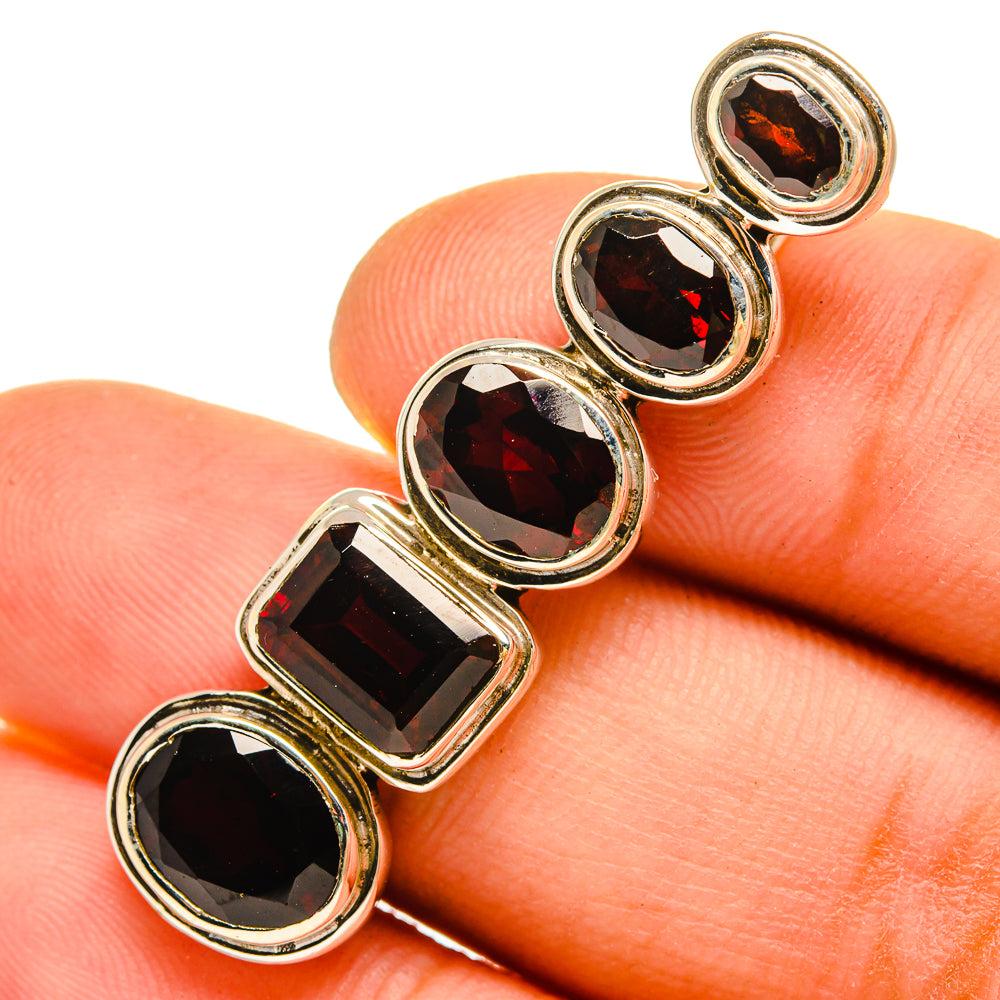 Garnet Pendants handcrafted by Ana Silver Co - PD9823