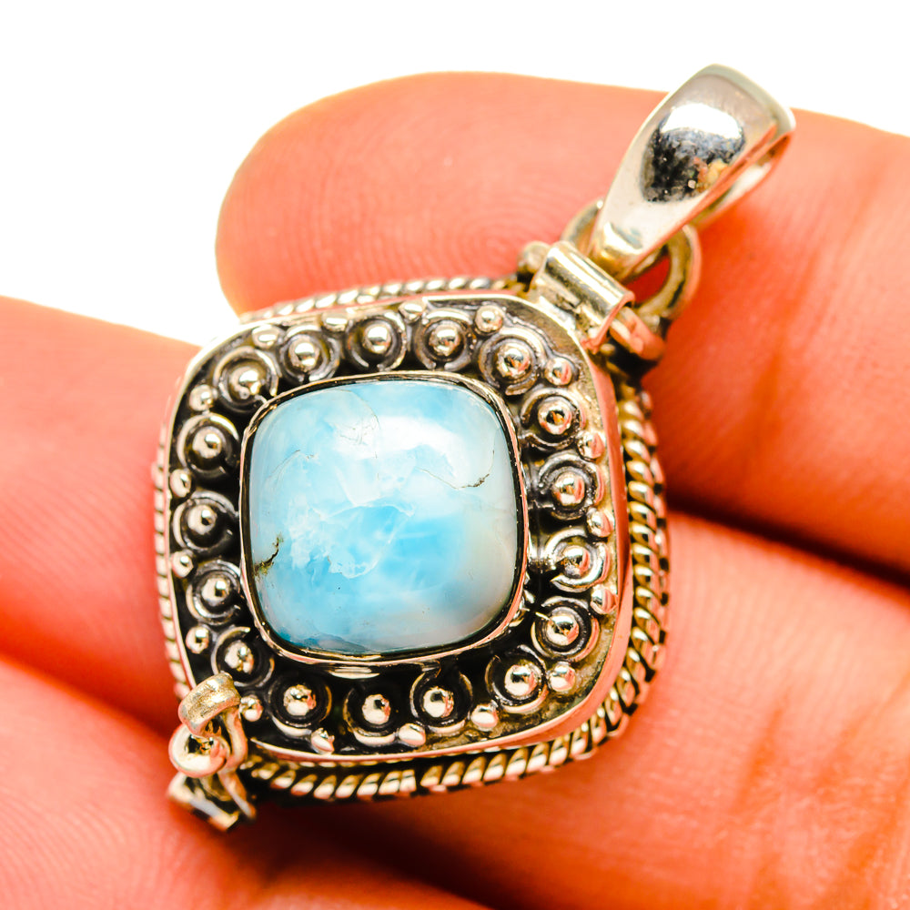 Larimar Pendants handcrafted by Ana Silver Co - PD9831