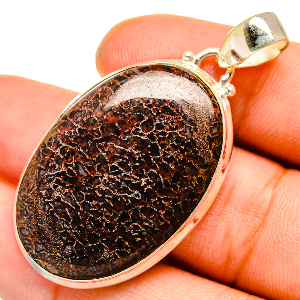 Dinosaur Bone Pendants handcrafted by Ana Silver Co - PD9833