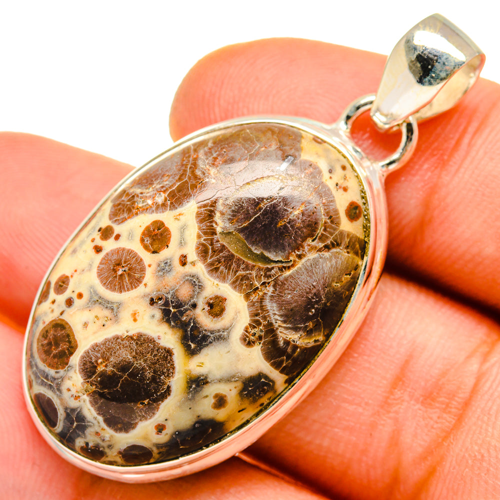 Poppy Jasper Pendants handcrafted by Ana Silver Co - PD9834