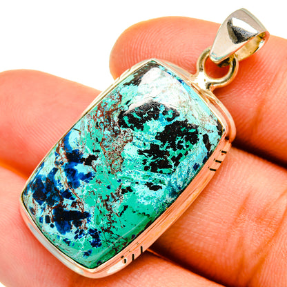 Shattuckite Pendants handcrafted by Ana Silver Co - PD9838