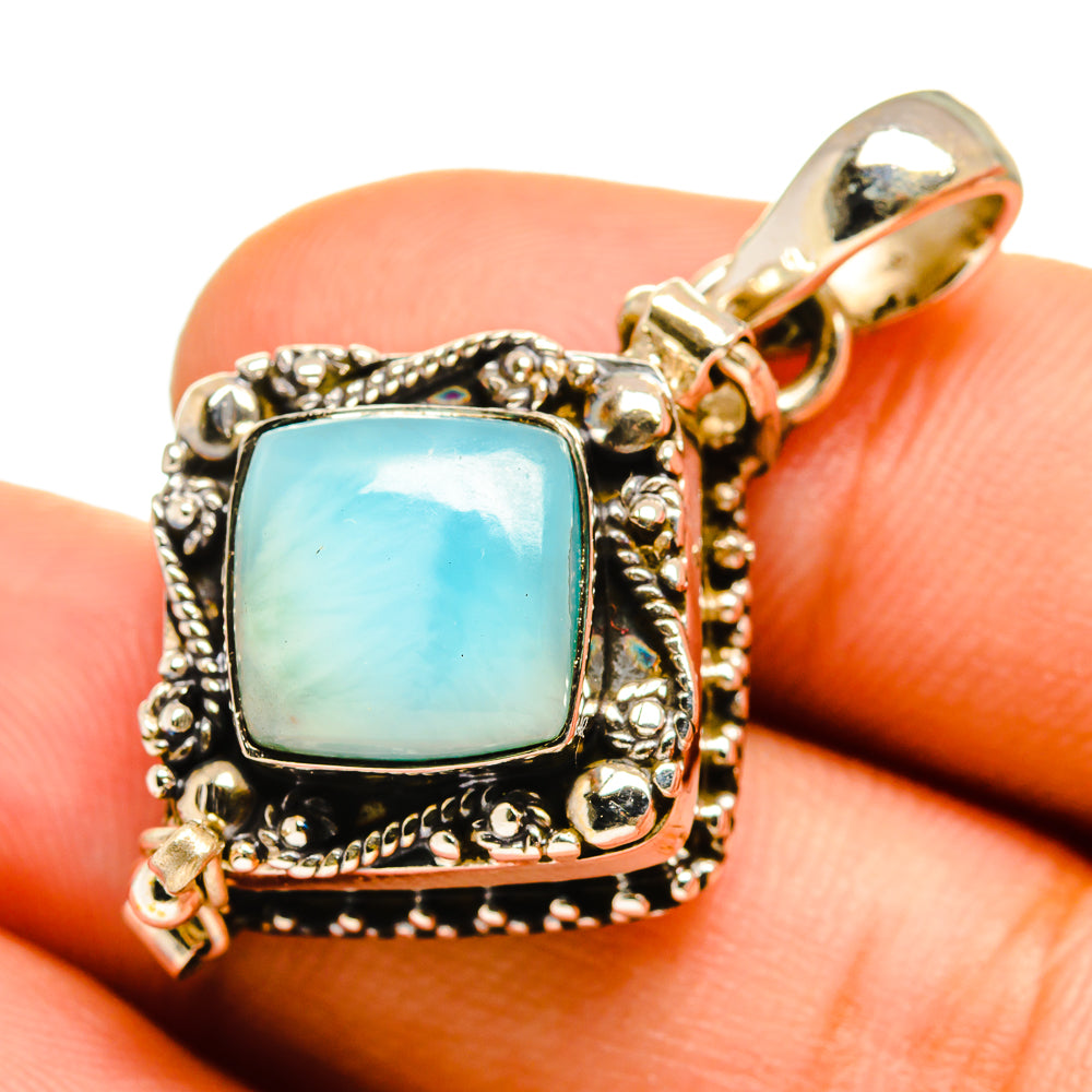 Larimar Pendants handcrafted by Ana Silver Co - PD9851