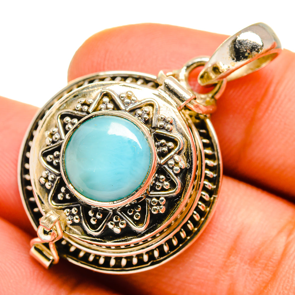 Larimar Pendants handcrafted by Ana Silver Co - PD9852