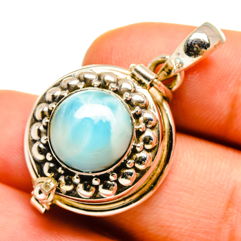 Larimar Pendants handcrafted by Ana Silver Co - PD9853