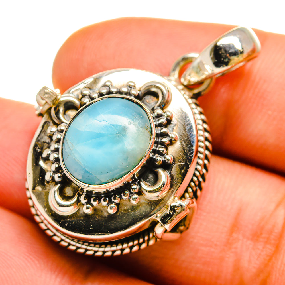 Larimar Pendants handcrafted by Ana Silver Co - PD9854