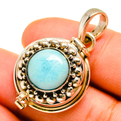 Larimar Pendants handcrafted by Ana Silver Co - PD9855