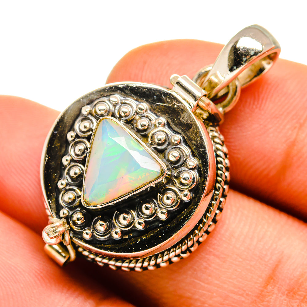 Ethiopian Opal Pendants handcrafted by Ana Silver Co - PD9856