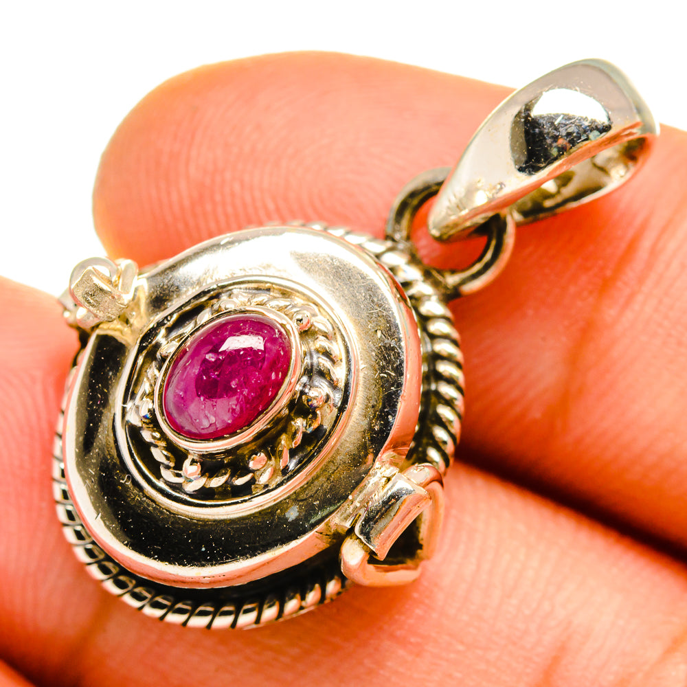 Pink Tourmaline Pendants handcrafted by Ana Silver Co - PD9862