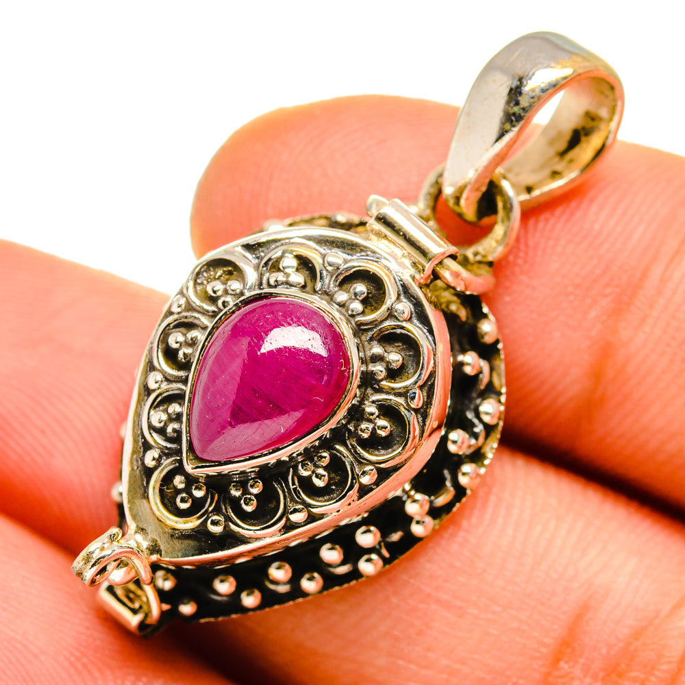 Pink Tourmaline Pendants handcrafted by Ana Silver Co - PD9866