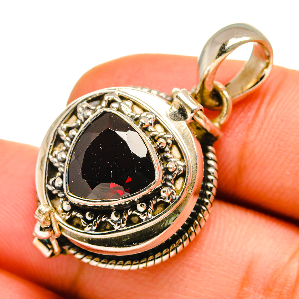 Garnet Pendants handcrafted by Ana Silver Co - PD9867